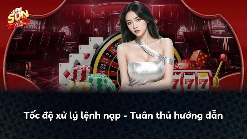 Tốc độ xử lý lệnh nạp - Tuân thủ hướng dẫn